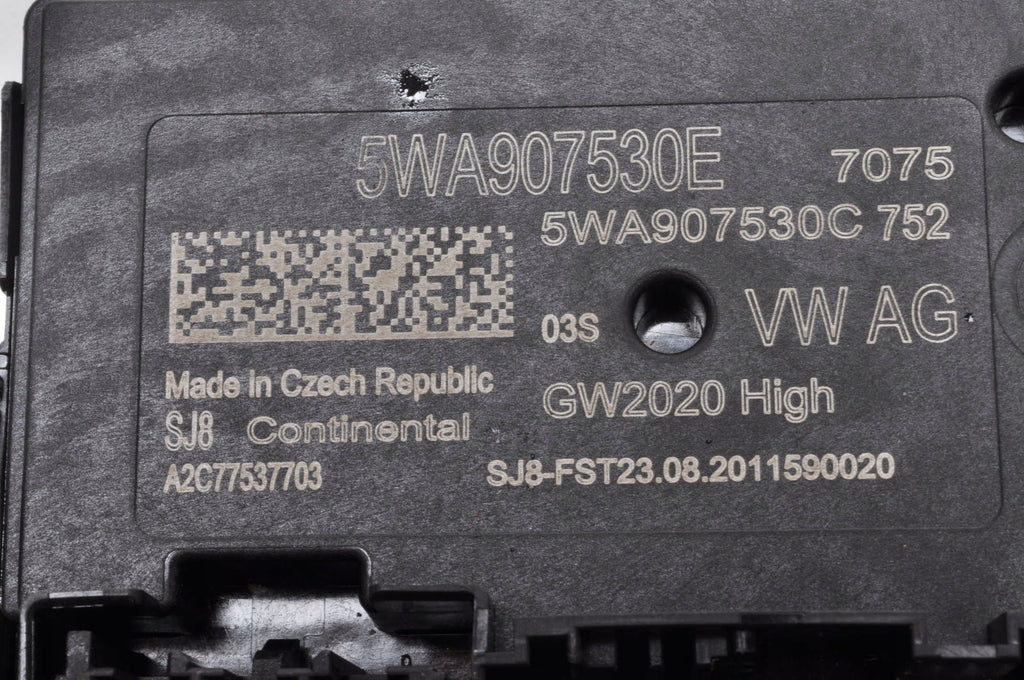 A3 8Y SKODA OCTAVIA IV MODULE GATEWAY CONTROLLER 2021R 5WA907530E