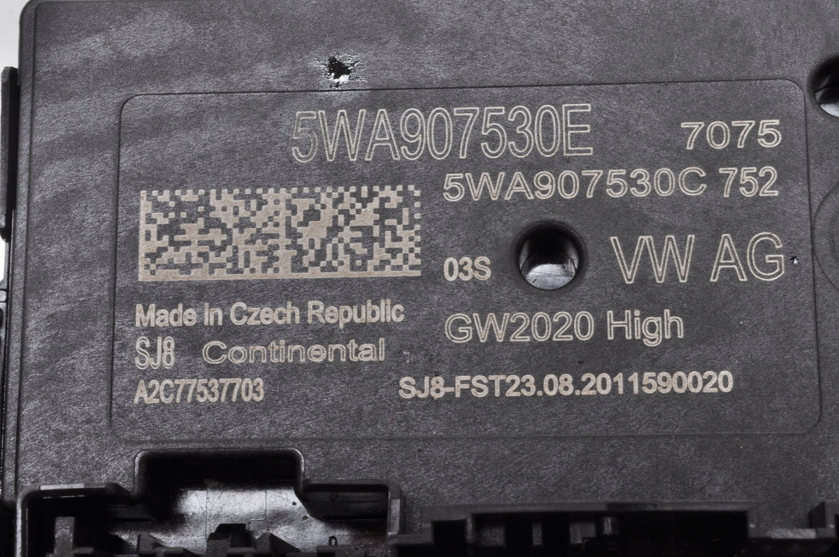A3 8Y SKODA OCTAVIA IV MODULE GATEWAY CONTROLLER 2021R 5WA907530E