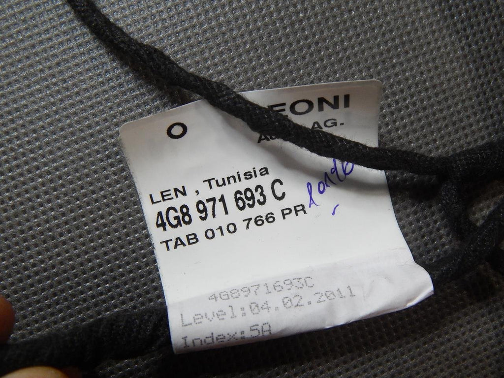 A7 4G UPHOLSTERY INSTALLATION RIGHT REAR 4G897193C