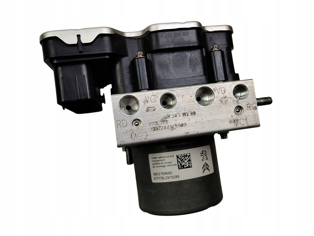 ABS PUMP OPEL COMBO E BERLINGO IV 9852789680 0265956557 9824311280