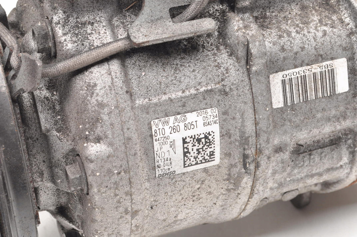 AIR CONDITIONING COMPRESSOR AUDI Q5 A4 B8 A5 2.0 TDI 8T0260805T