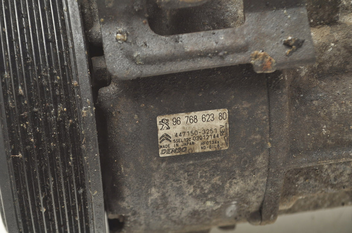 AIR CONDITIONING COMPRESSOR CITROEN DS4 1.6 HDI 9676862380