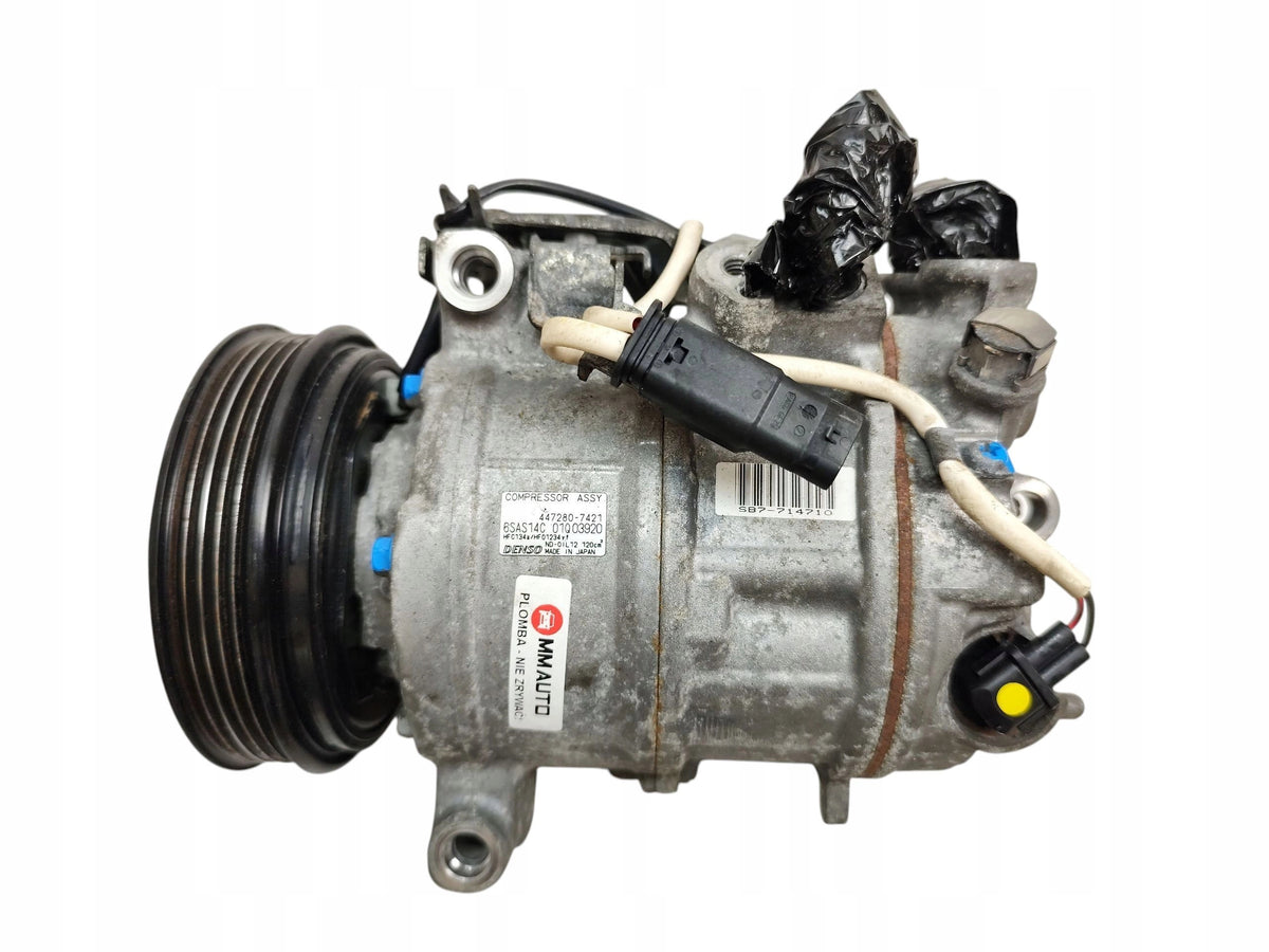 AIR CONDITIONING COMPRESSOR MERCEDES W117 C117 W176 W246 B907 B910 447280-7421