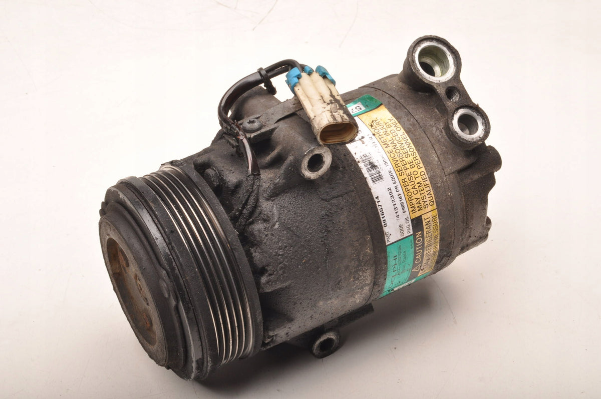 AIR CONDITIONING COMPRESSOR OPEL ASTRA G MERIVA ZAFIRA 1.6 16V 101KM 09165714