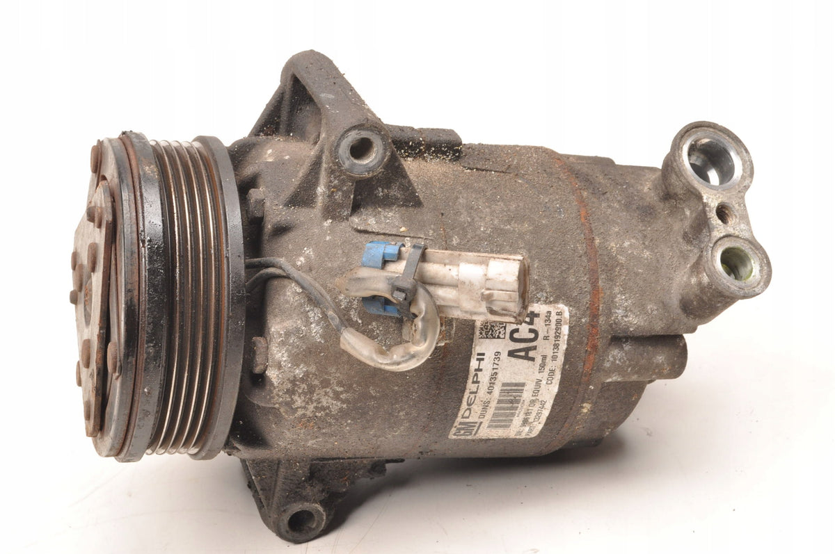 AIR CONDITIONING COMPRESSOR OPEL ASTRA H III MERIVA A 1.6 Turbo 180HP 9986181