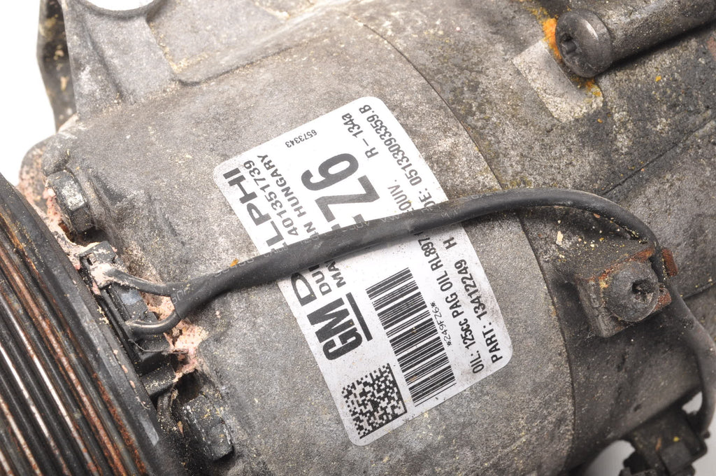 AIR CONDITIONING COMPRESSOR OPEL ASTRA J ZAFIRA C 2.0 CDTI 165KM 13412249