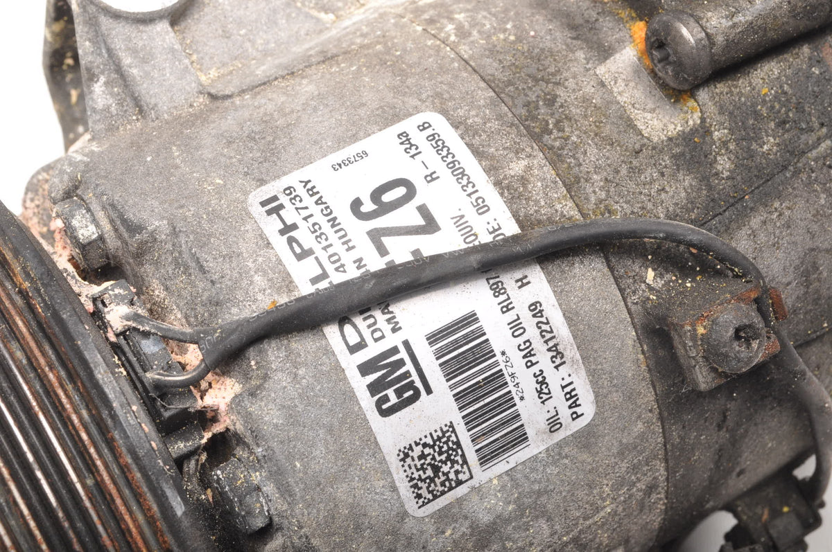 AIR CONDITIONING COMPRESSOR OPEL ASTRA J ZAFIRA C 2.0 CDTI 165KM 13412249