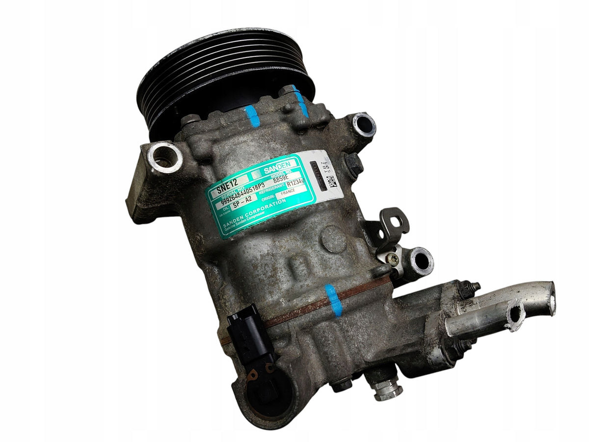 AIR CONDITIONING COMPRESSOR PEUGEOT 308 II T9 8859E SNE12 9992648440518P3