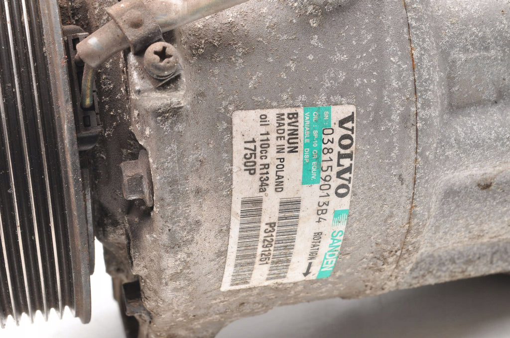 AIR CONDITIONING COMPRESSOR VOLVO V40 II S60 II V60 AND 1.6 D2 31291251
