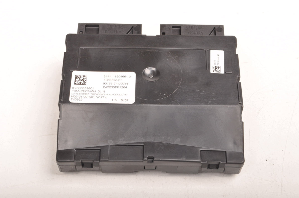 AIR CONDITIONING CONTROLLER MODULE BMW G26 24R 5B60598