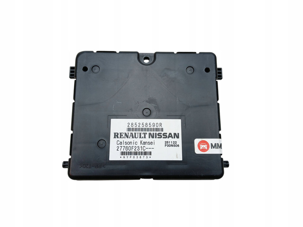 AIR CONDITIONING CONTROLLER MODULE RENAULT CLIO V 5 CAPTUR II 2 285258590R