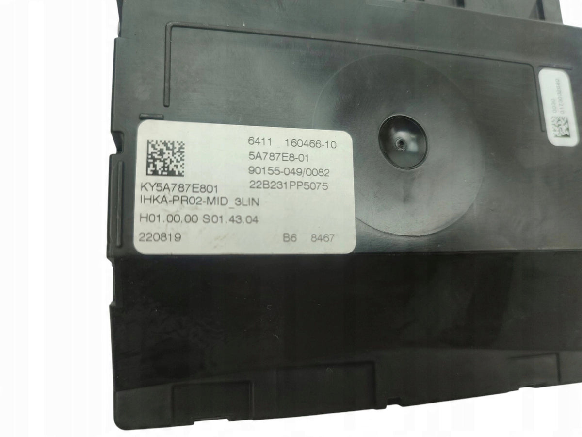 AIR CONDITIONING MODULE BMW i4 G26 5A787E8