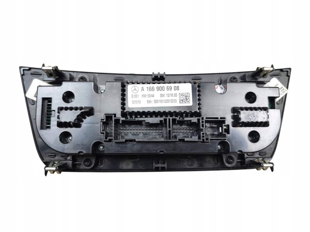 AIR CONDITIONING PANEL CLIMATRONIC MERCEDES ML W166 A1669006908