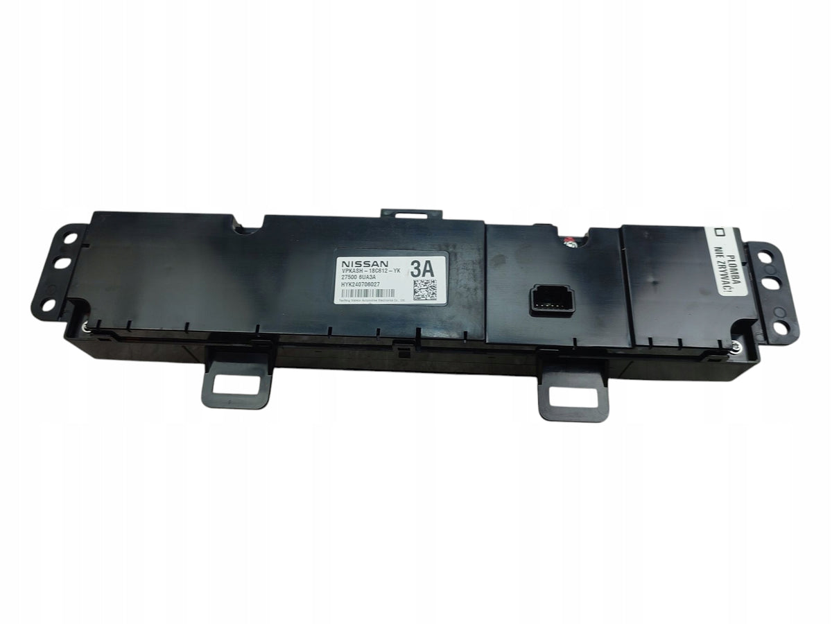 AIR CONDITIONING PANEL CLIMATRONIC NISSAN QASHQAI III J12 27500-6UA3A
