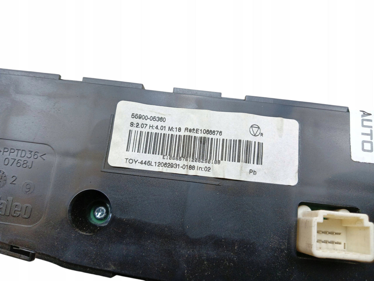 AIR CONDITIONING PANEL CLIMATRONIK TOYOTA AVENSIS T27 LIFT 55900-05360