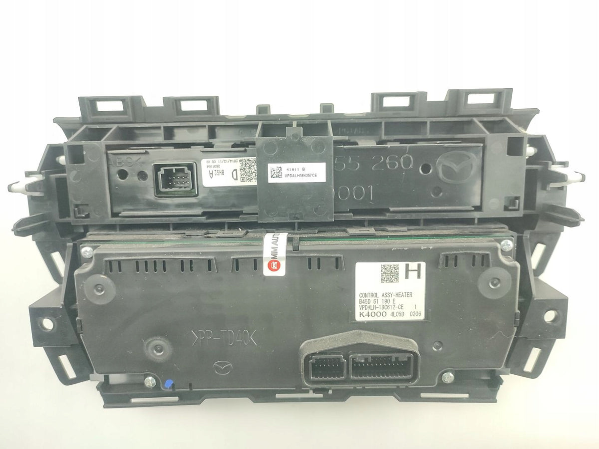 AIR CONDITIONING PANEL MAZDA 3 III BM/BN (2013-2016) B45D61190