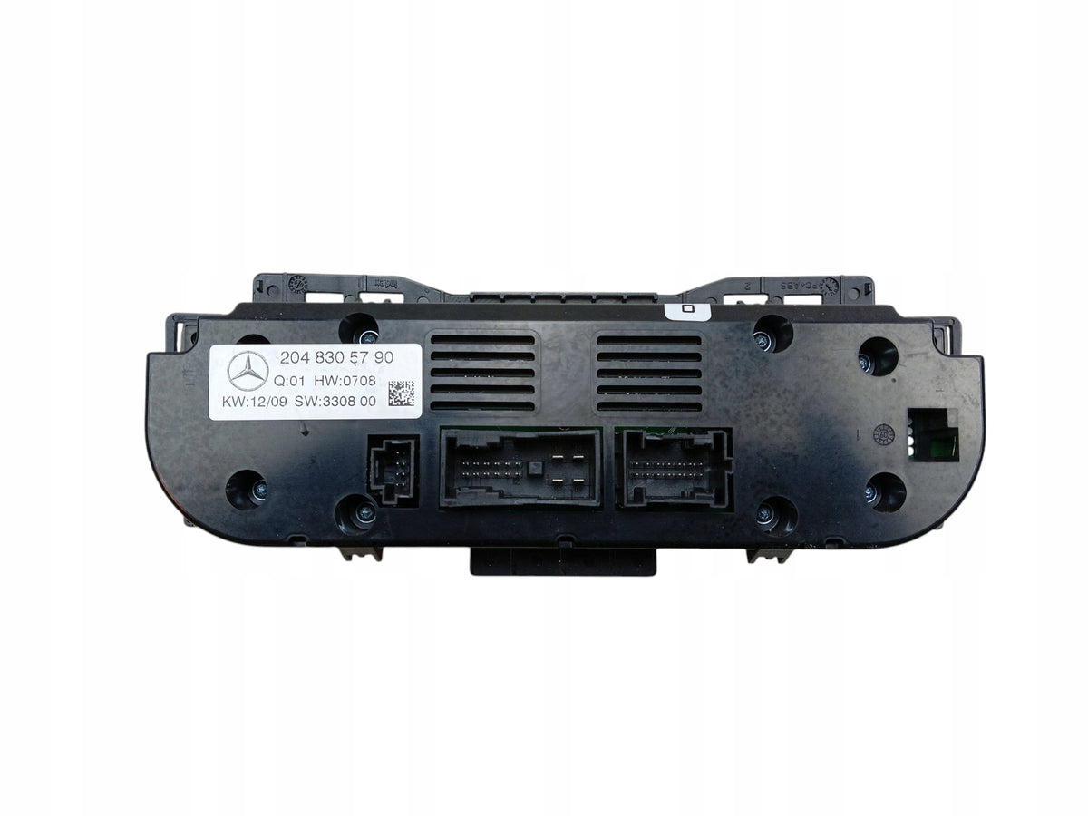 AIR CONDITIONING PANEL MERCEDES C W204 (2007-2011) 2048305790 EUROPE
