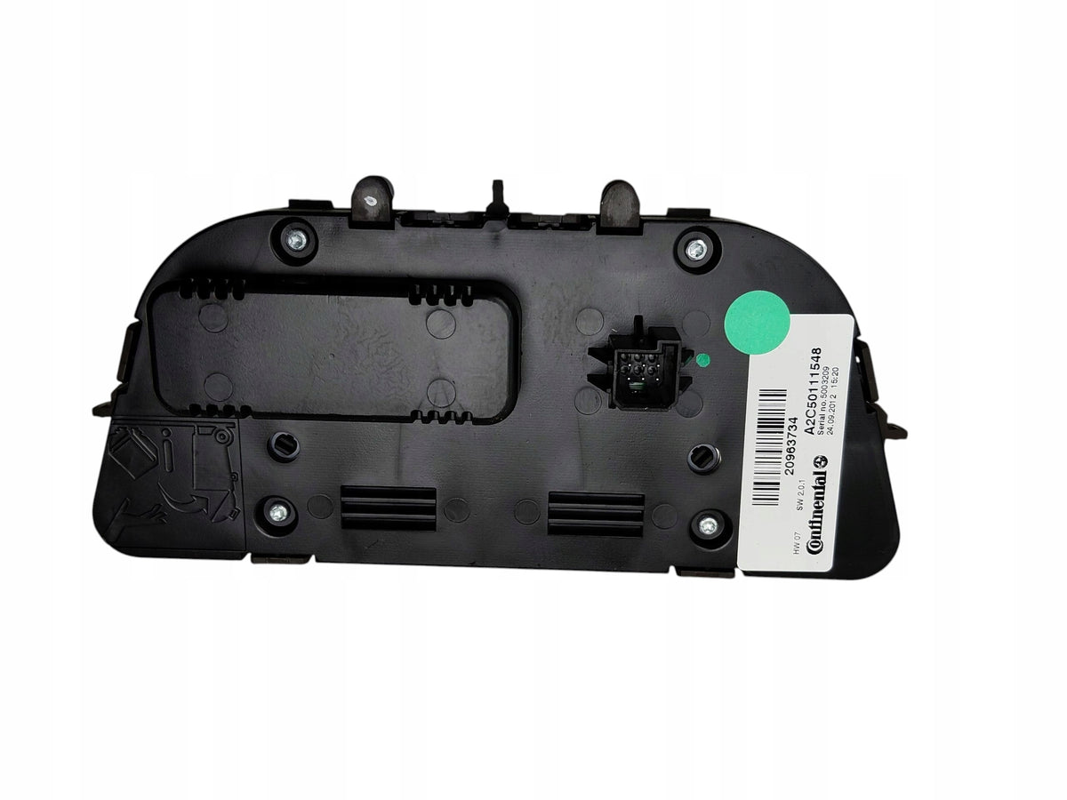 AIR CONDITIONING PANEL OPEL MOCHA A (2012-2016) 20963734 EUROPE