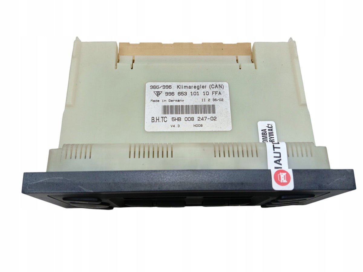 AIR CONDITIONING PANEL PORSCHE BOXSTER AND 986 911 996 LIFT 99665310110