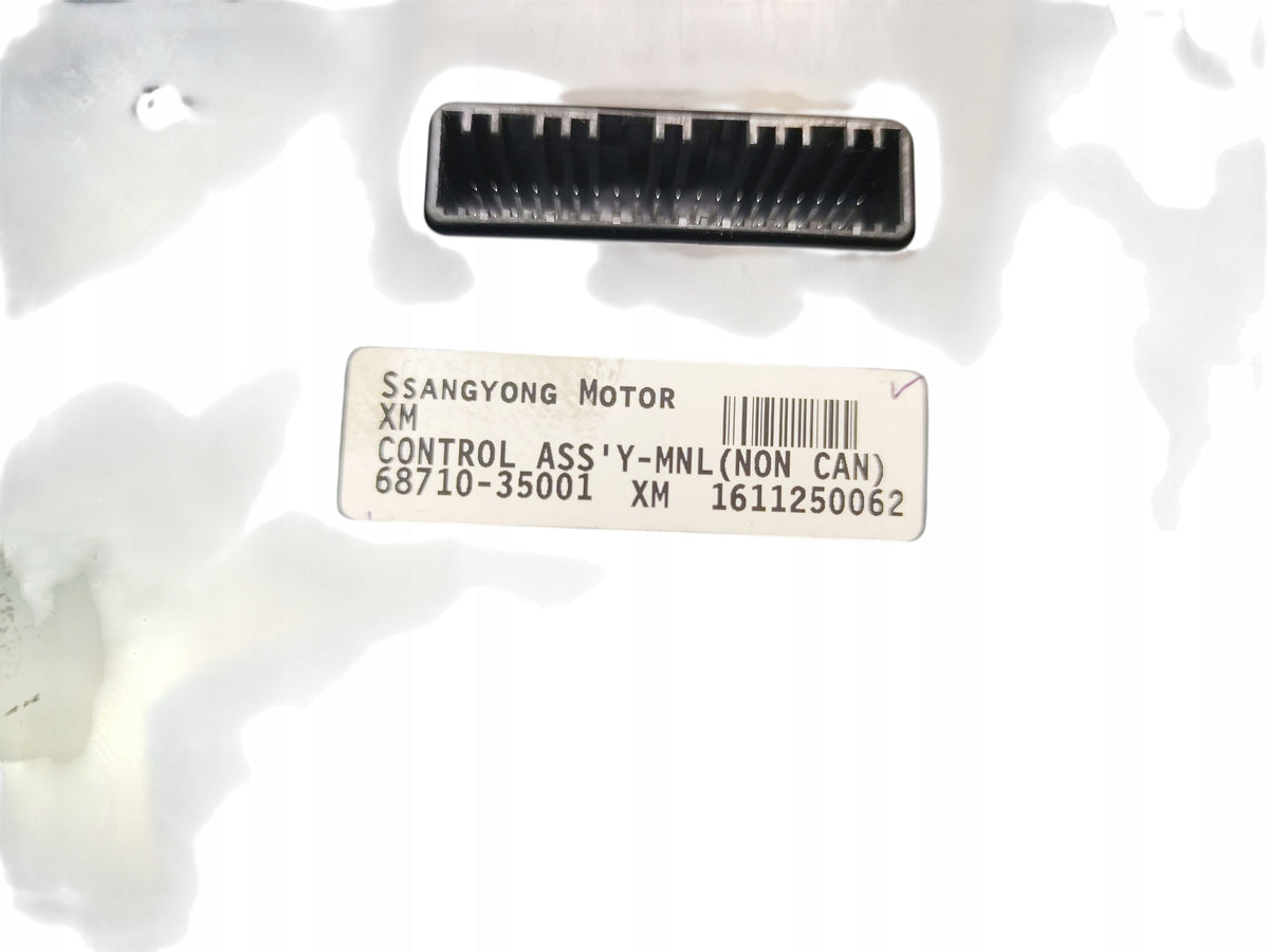 AIR CONDITIONING PANEL USB AUX PORT SSANGYONG TIVOLI XLV 68710-35001