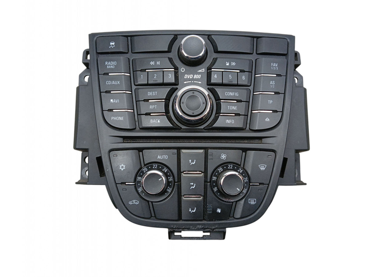 AIR CONDITIONING RADIO PANEL OPEL ASTRA IV J (2009-2012) 13346053 13343707 EU