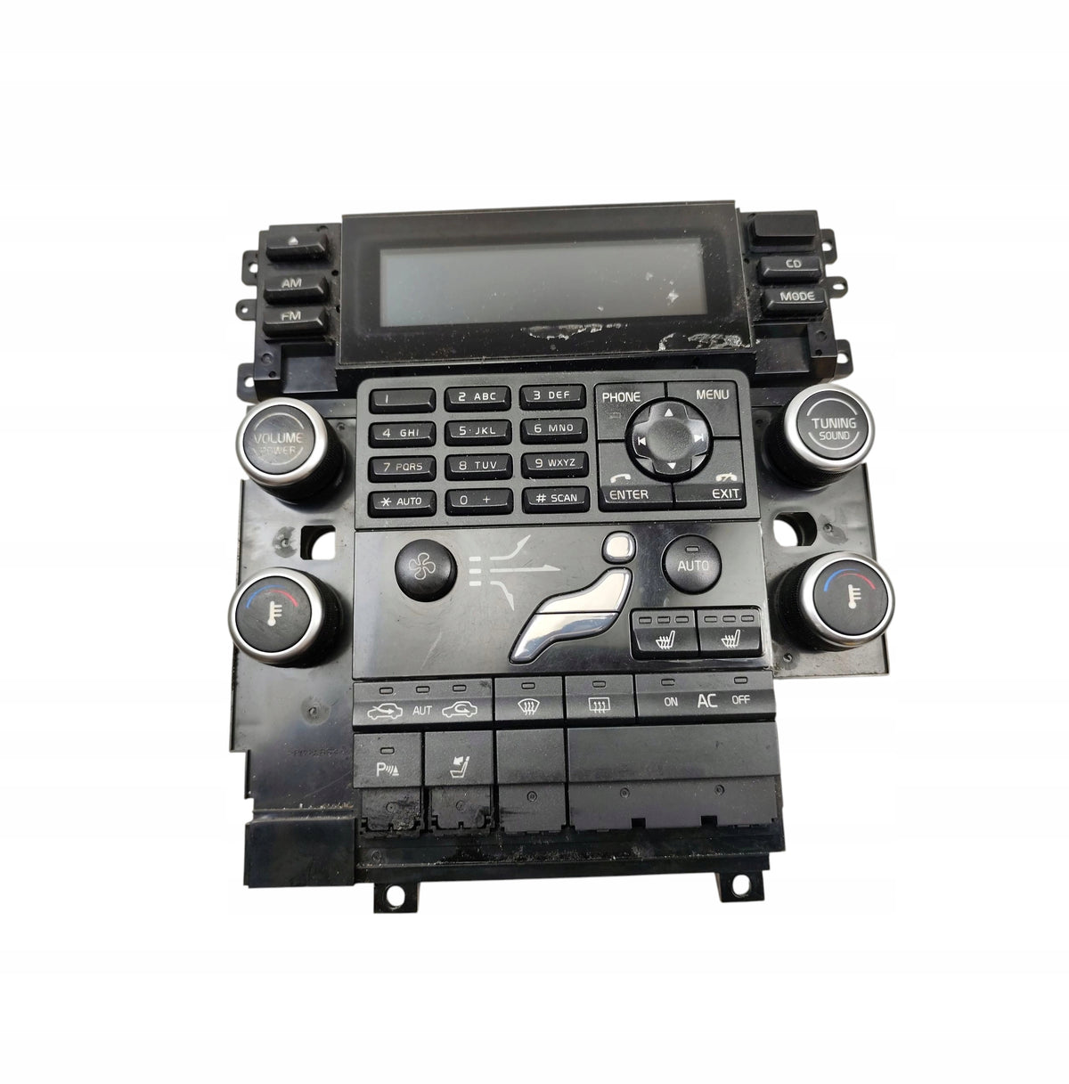 AIR CONDITIONING RADIO PANEL VOLVO S80 II LIFT (2009-2011) 31328828 EUROPE
