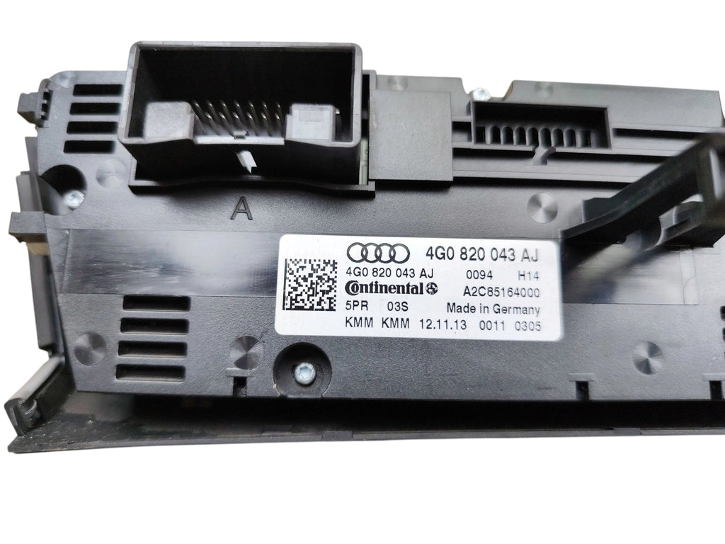 AIR CONDITIONING SUPPLY PANEL AUDI A6 C7 (2011-2014) 4G0820043AJ EUROPE