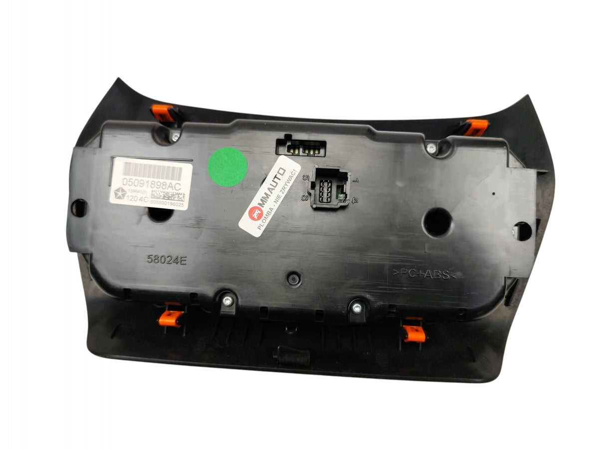 AIR CONDITIONING SUPPLY PANEL JEEP CHEROKEE V KL (2014-2018) 05091898AC