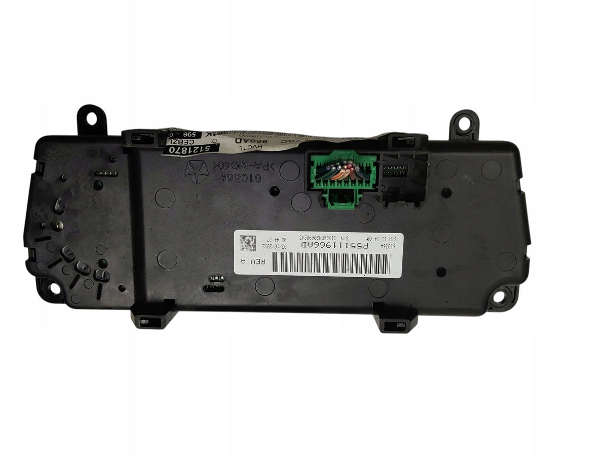 AIR CONDITIONING SUPPLY PANEL JEEP COMPASS I LIFT 2011-2013 P55111966AD EUROPE