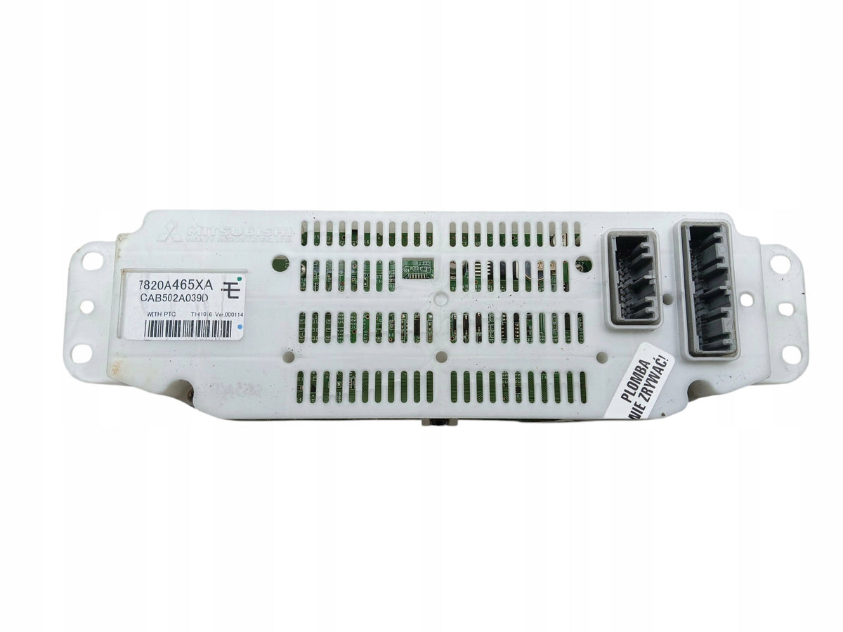 AIR CONDITIONING SUPPLY PANEL MITSUBISHI OUTLANDER III (2012-2015) 7820A465