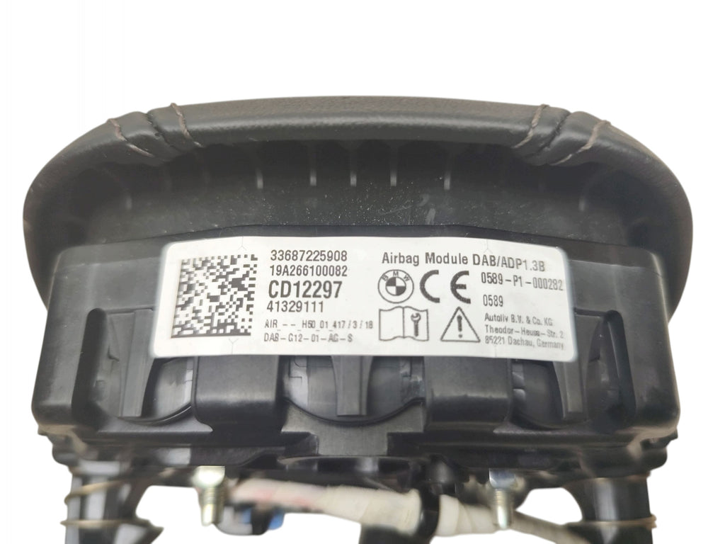AIRBAG DRIVER CUSHION BMW G31 G21 G32 G11 G14 (17-20) 33687225908