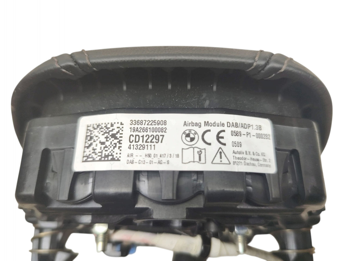 AIRBAG DRIVER CUSHION BMW G31 G21 G32 G11 G14 (17-20) 33687225908