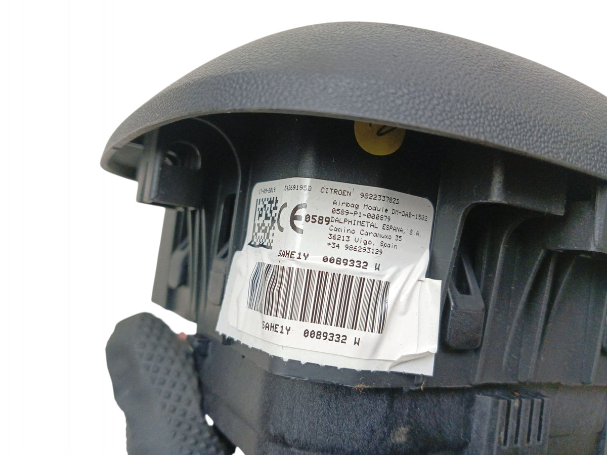 AIRBAG DRIVER CUSHION CITROEN C5 AIRCROSS (18-22) 98223378ZD