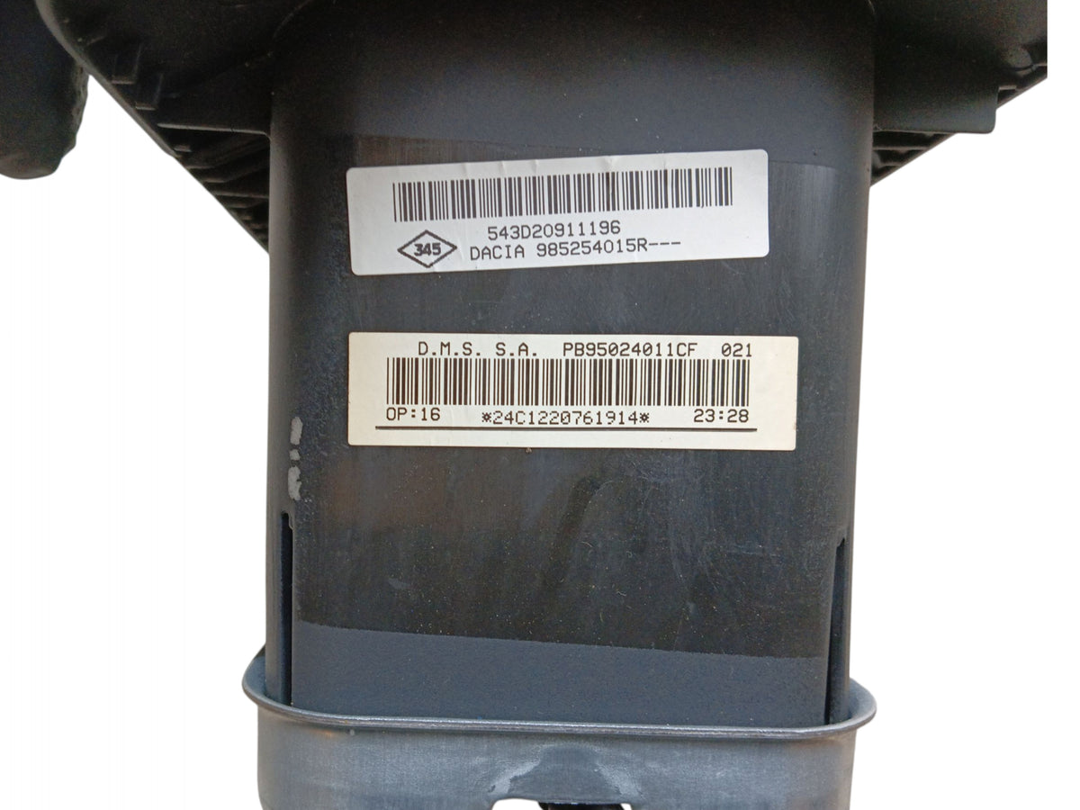 AIRBAG PASSENGER CAP DACIA DUSTER I (2010-2013) 985254015R