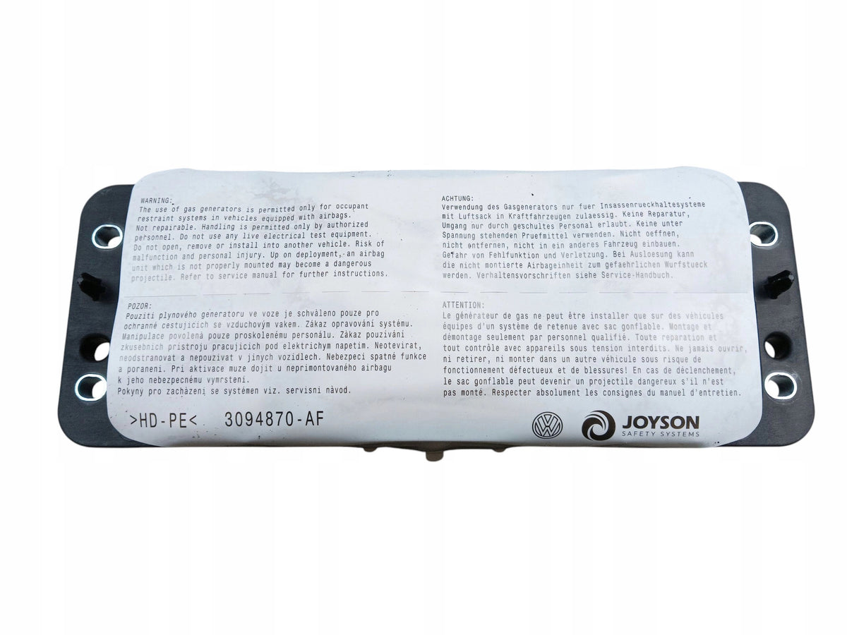 AIRBAG PASSENGER CUSHION AUDI A1 II GB 82A 82A880204F