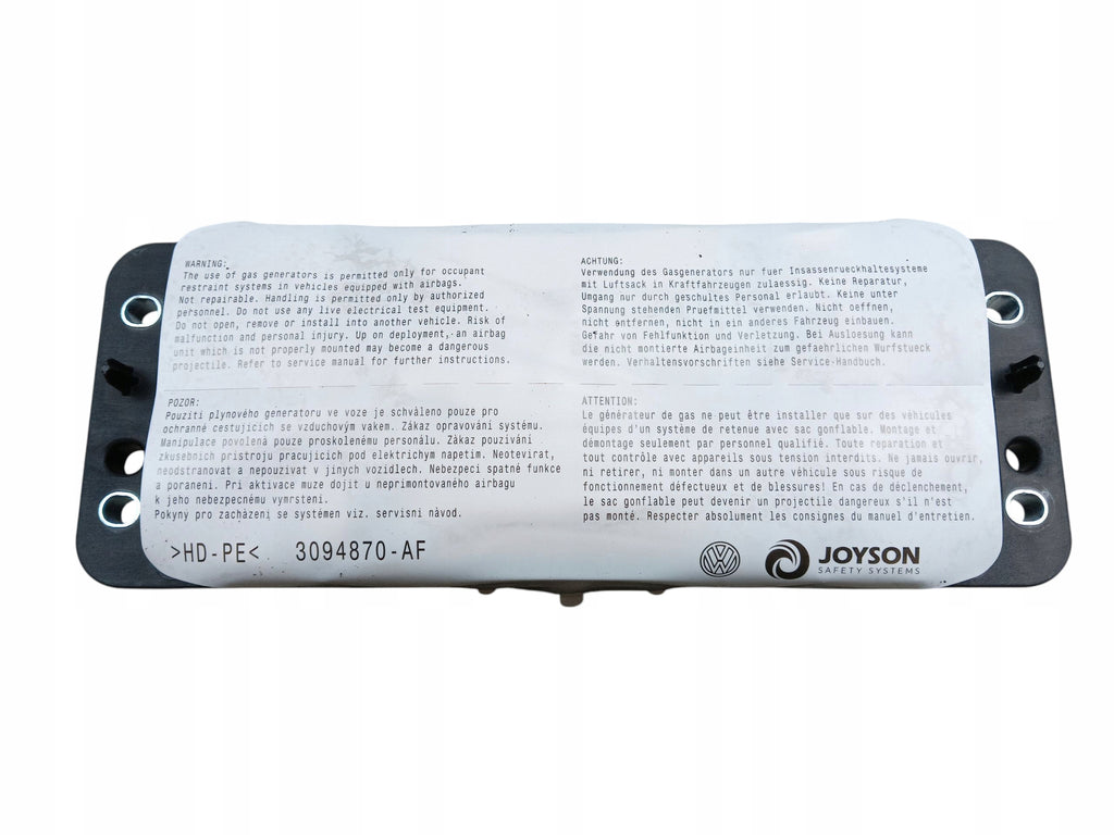 AIRBAG PASSENGER CUSHION AUDI A1 II GB 82A 82A880204F