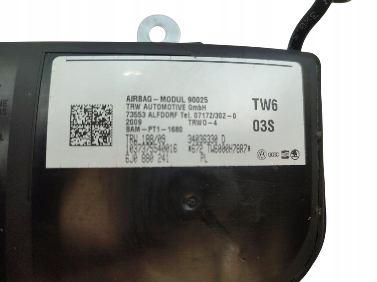 AIRBAG SEAT CUSHION LEFT SEAT IBIZA IV 6J0880241