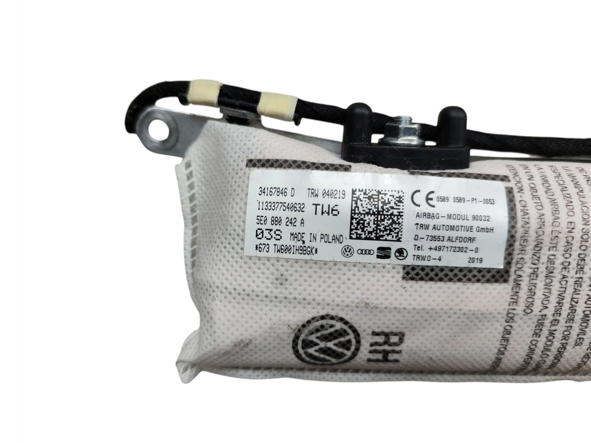AIRBAG SEAT CUSHION RIGHT SKODA OCTAVIA III 5E0880242A
