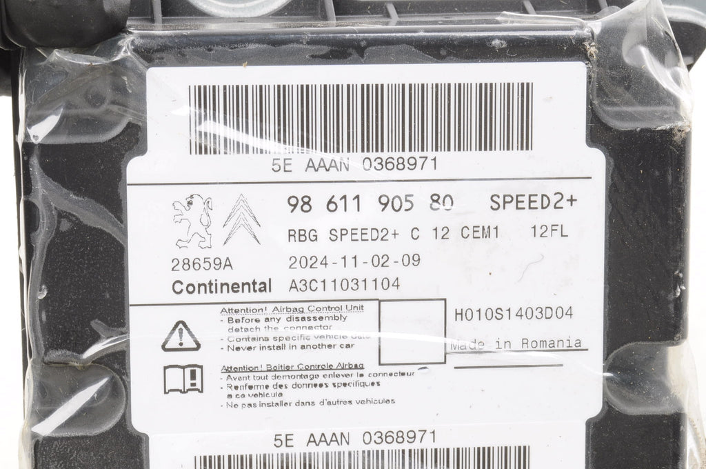 AIRBAG SENSOR PEUGEOT 2008 II 9861190580