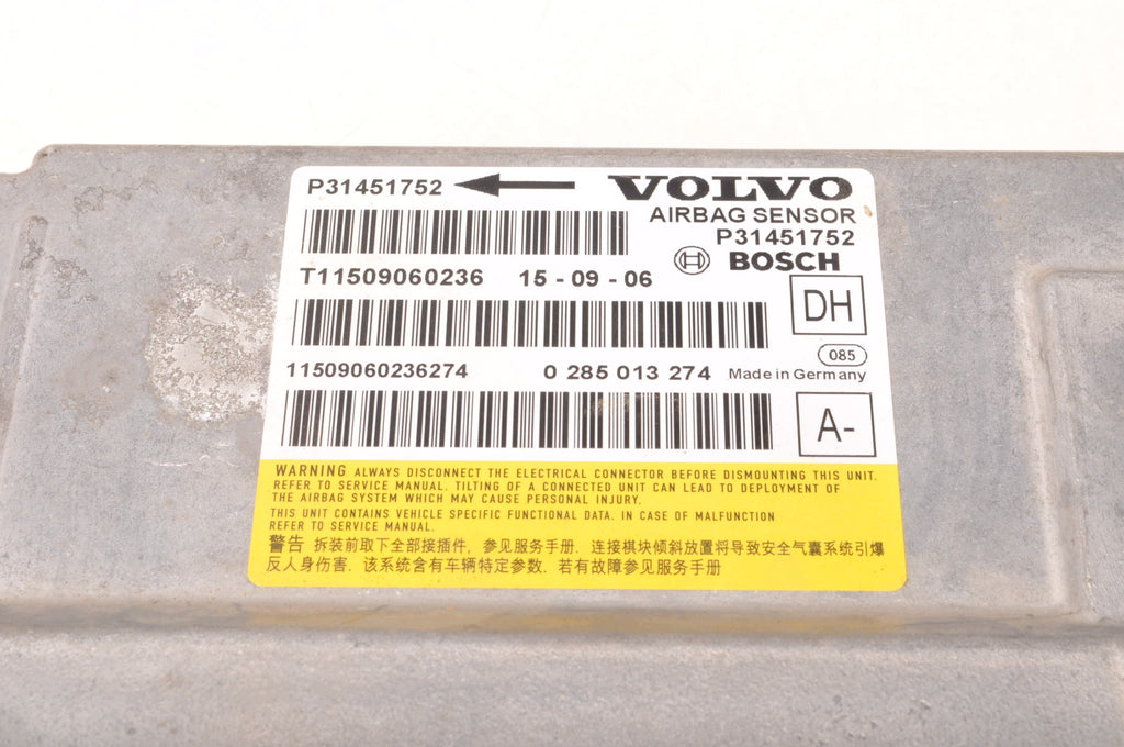 AIRBAG SENSOR VOLVO V60 AND S60 II XC60 AND 31451752