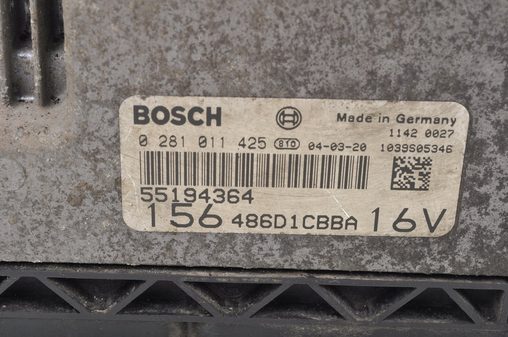 ALFA ROMEO 156 1.9 JTD 16V COMPUTER ENGINE DRIVER 55194364