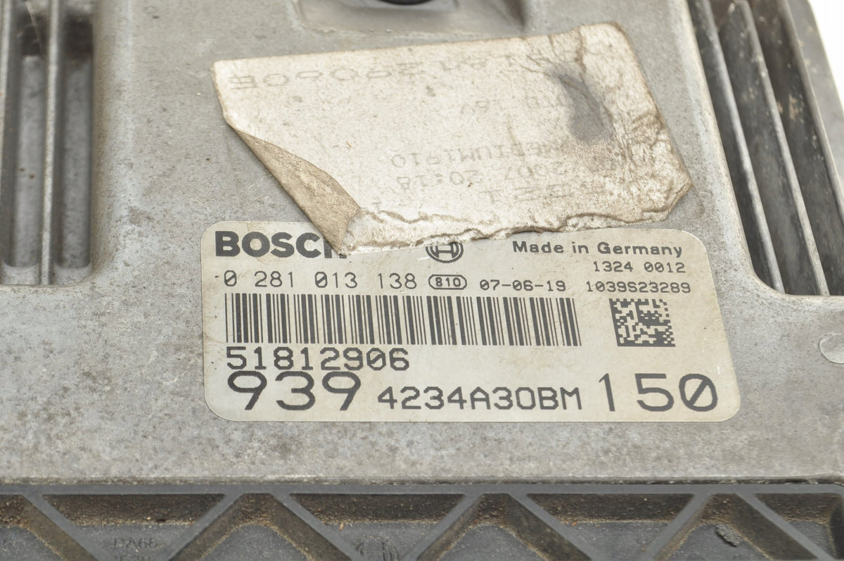 ALFA ROMEO 159 1.9 JTD COMPUTER ENGINE DRIVER 51812906
