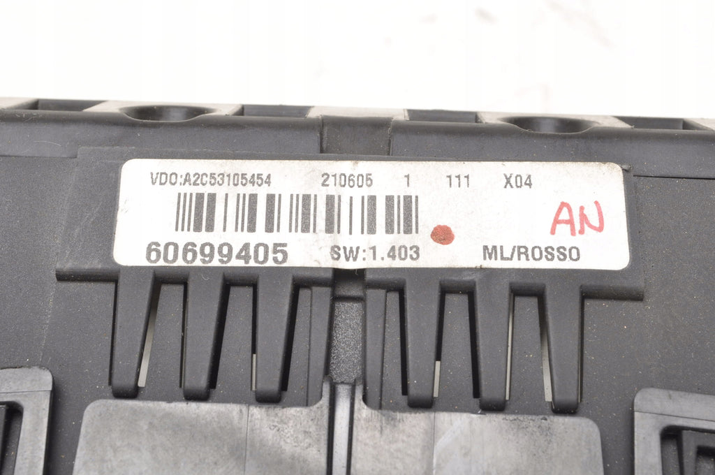 ALFA ROMEO 159 1.9 JTS COUNTER CLOCKS 60699405 EUROPE