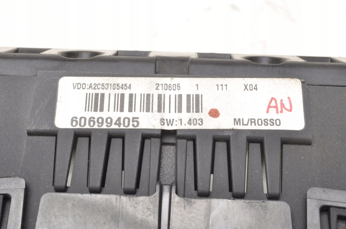 ALFA ROMEO 159 1.9 JTS COUNTER CLOCKS 60699405 EUROPE