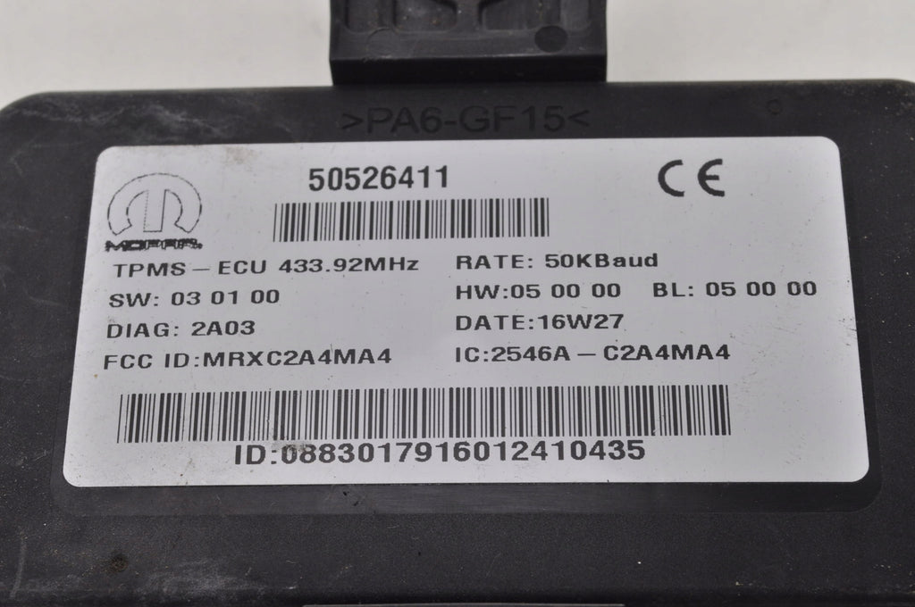 ALFA ROMEO 4C 1.75 TBi 241HP MODULE CONTROLLER 50526411