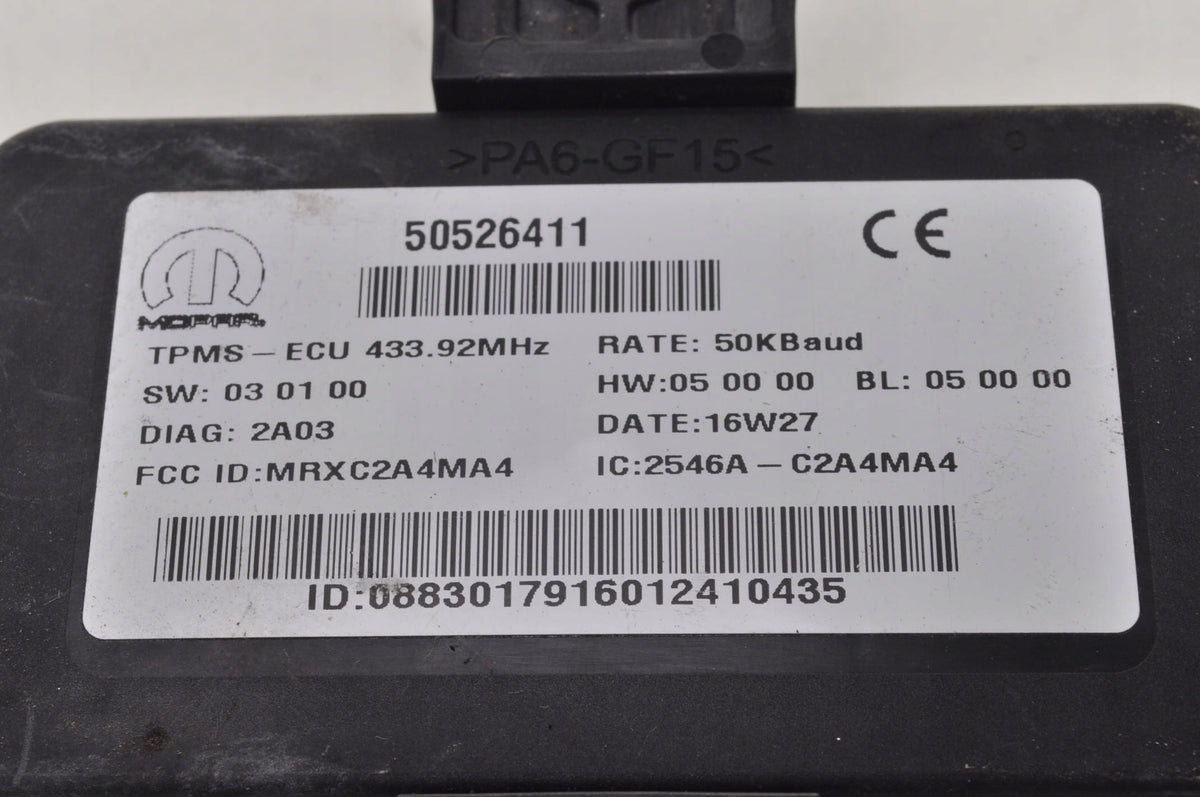 ALFA ROMEO 4C 1.75 TBi 241HP MODULE CONTROLLER 50526411
