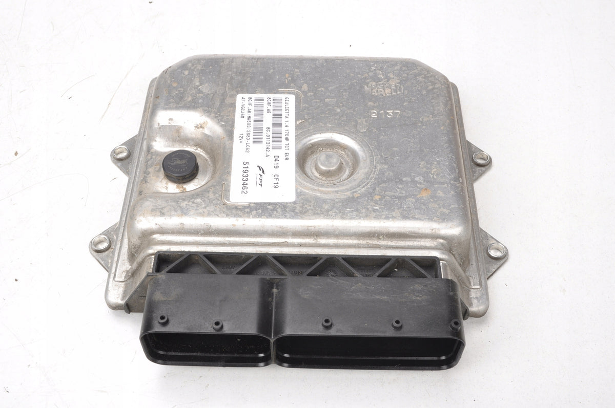 ALFA ROMEO GIULIETTA 1.4 TB ENGINE CONTROLLER 51933462