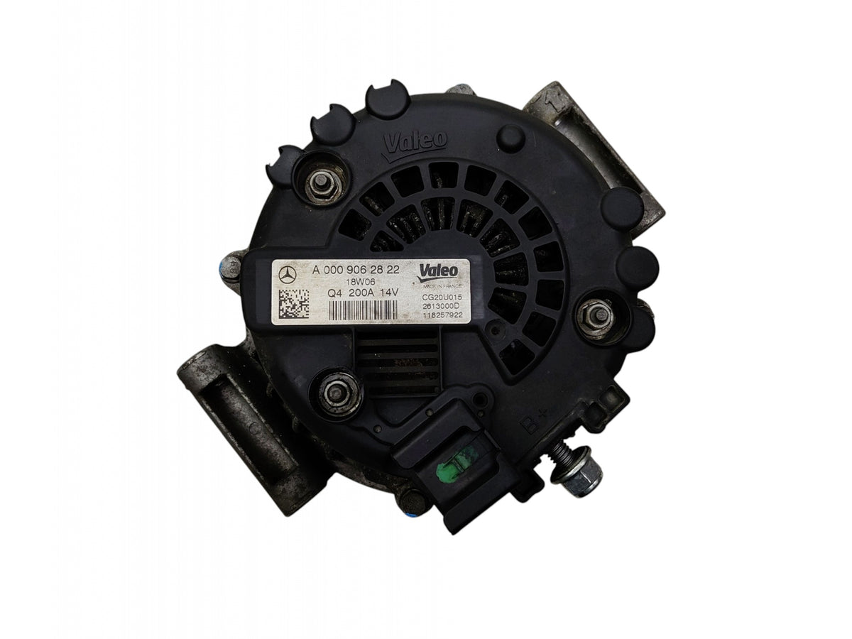 ALTERNATOR 200A MERCEDES X253 X218 W166 W447 W907 2.2 CDI A0009062822