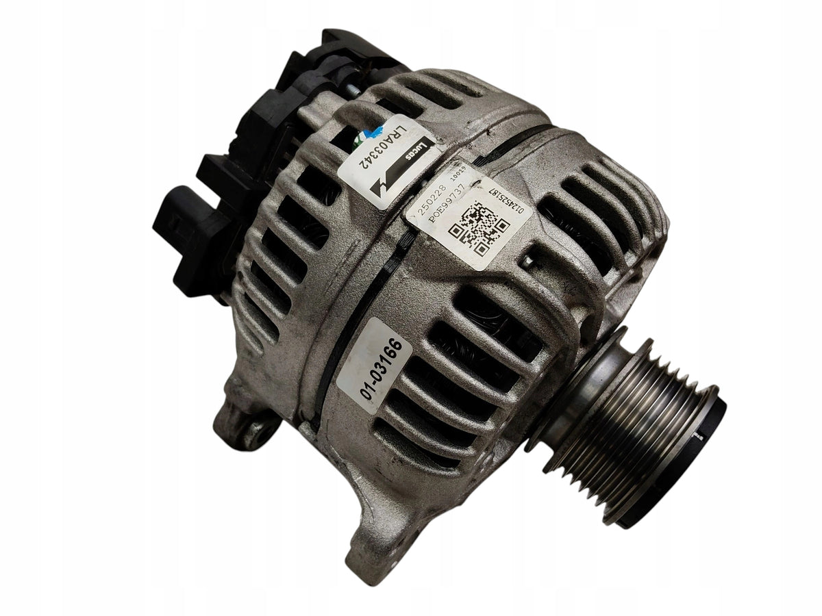 ALTERNATOR AUDI Q3 AND 8U SKODA SUPERB II 2.0 TDI 0124525187