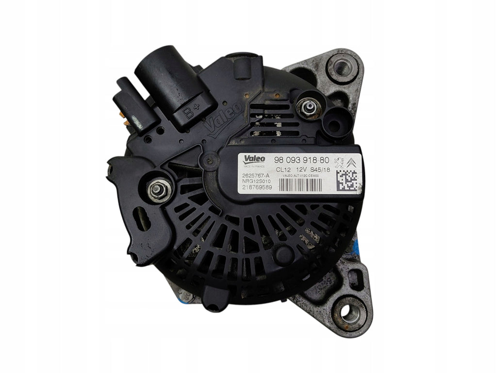 ALTERNATOR PEUGEOT 208 AND CITROEN C3 III CROSSLAND X 1.2 T 9809391880